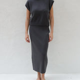 Aisling Skirt in Iron