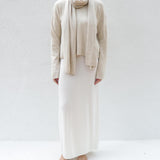 Amara Boxy Crewneck in Black Magic