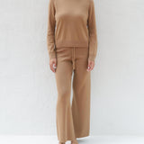 Elysia Pant in Camel
