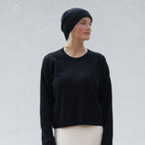 Ophelia Beanie in Black Magic