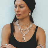 Felicity Drop Link Earrings