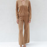 Solara V-Neck Cardigan in New Jet