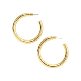 Tessa Goldtone Hoop Earrings