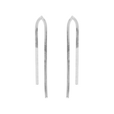 Fern Herringbone Chain Earrings